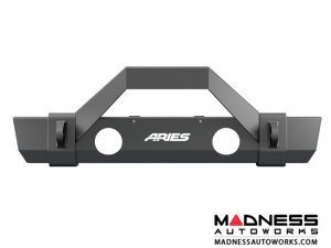 Jeep Wrangler JL Front Stubby Bumper w/ Brush Guard